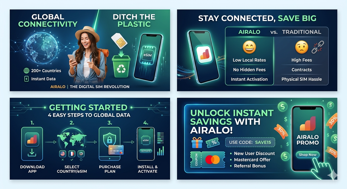 Airalo: Stay Connected Globally with the World’s First eSIM Store