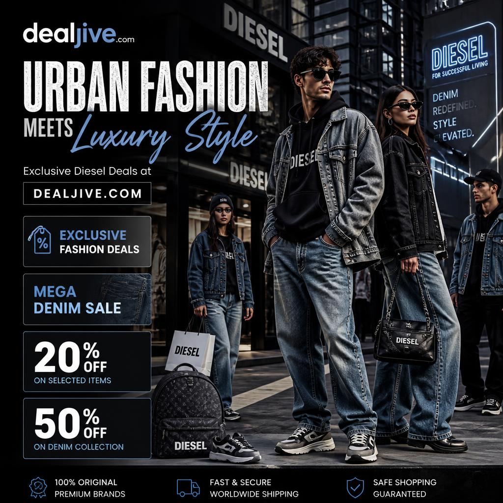 Exclusive Diesel Coupons for Modern Street Style Fashion