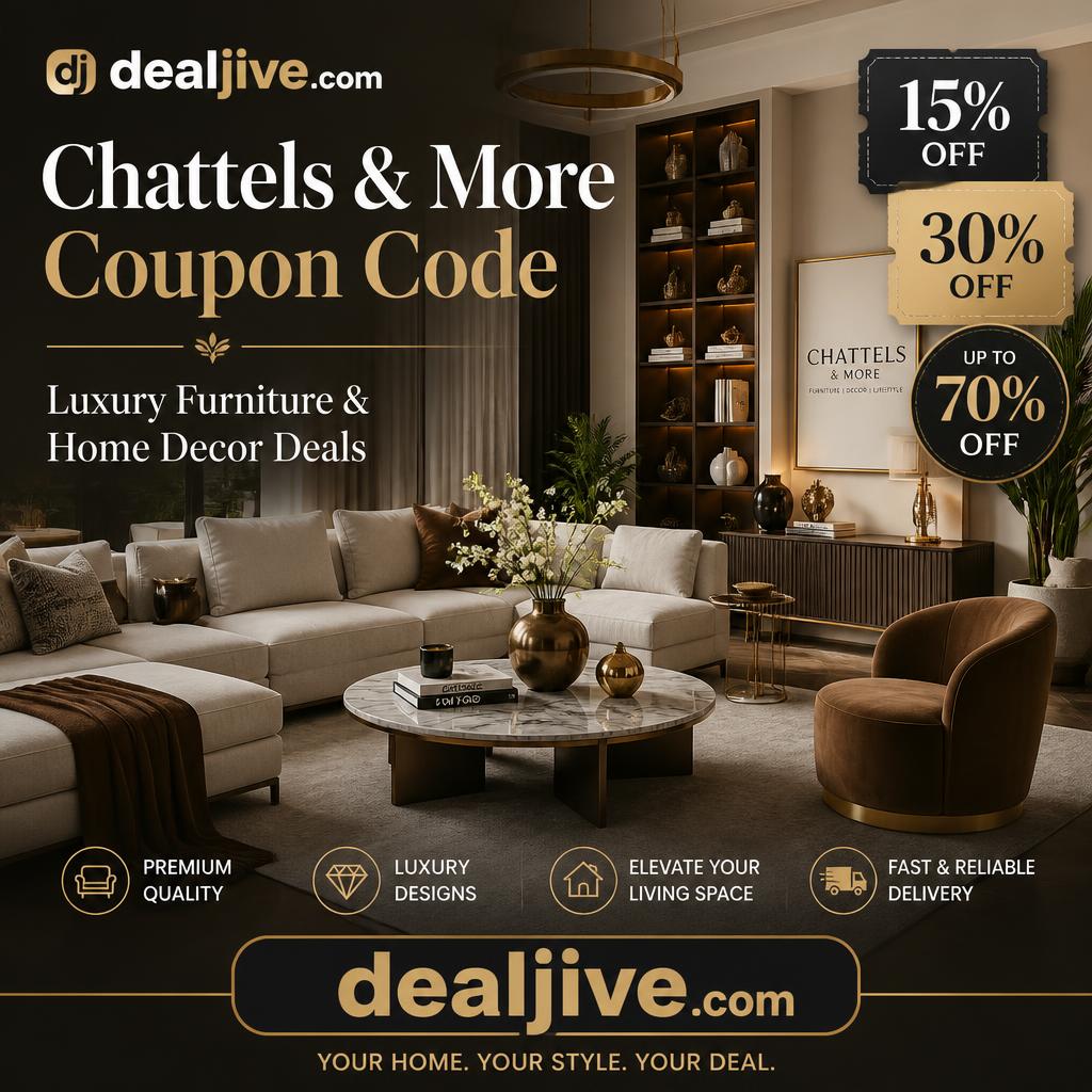 Exclusive Chattels & More Coupons for Stylish Living Spaces