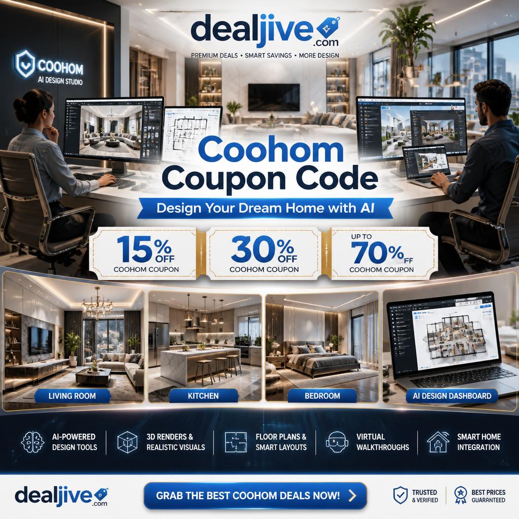 Save More with Coohom Coupon Codes & 3D Design Deals