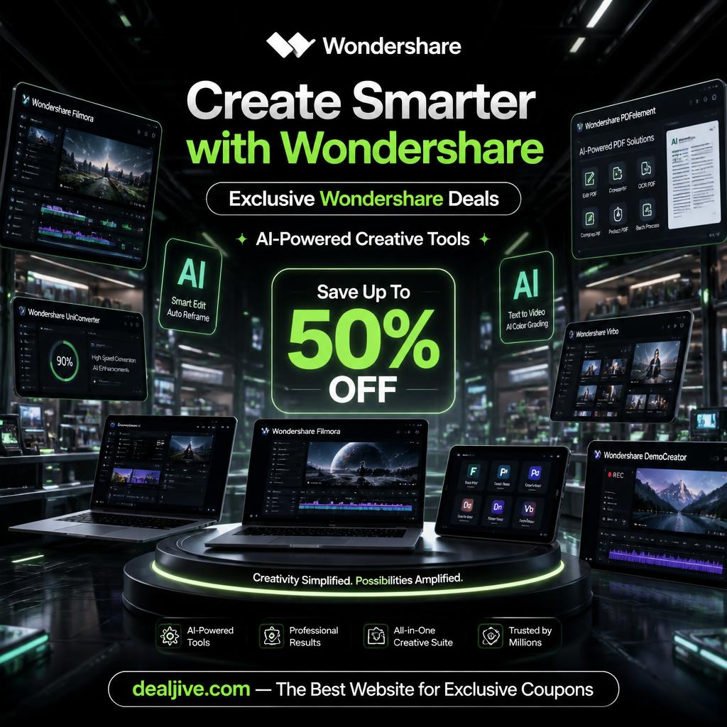 Create Smarter with Wondershare
