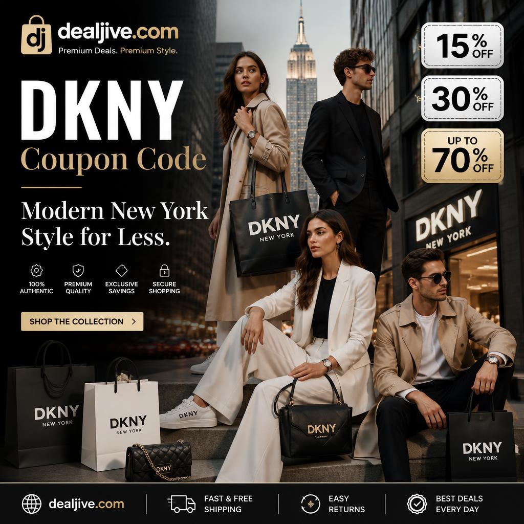 Save More with DKNY Coupon Codes & Fashion Deals
