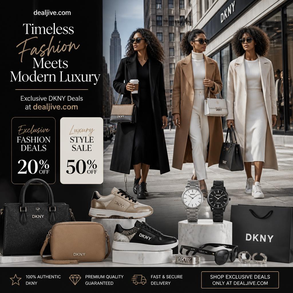 Save More with DKNY Coupon Codes & Fashion Deals
