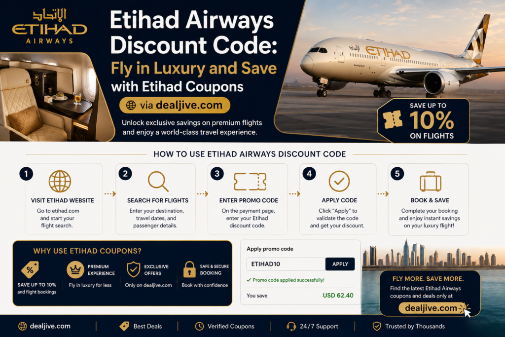 Etihad Airways Discount Code