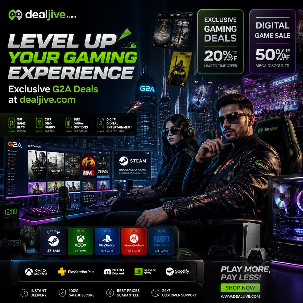 G2A Promo Deals: Cheap Game Keys, Gift Cards & Software