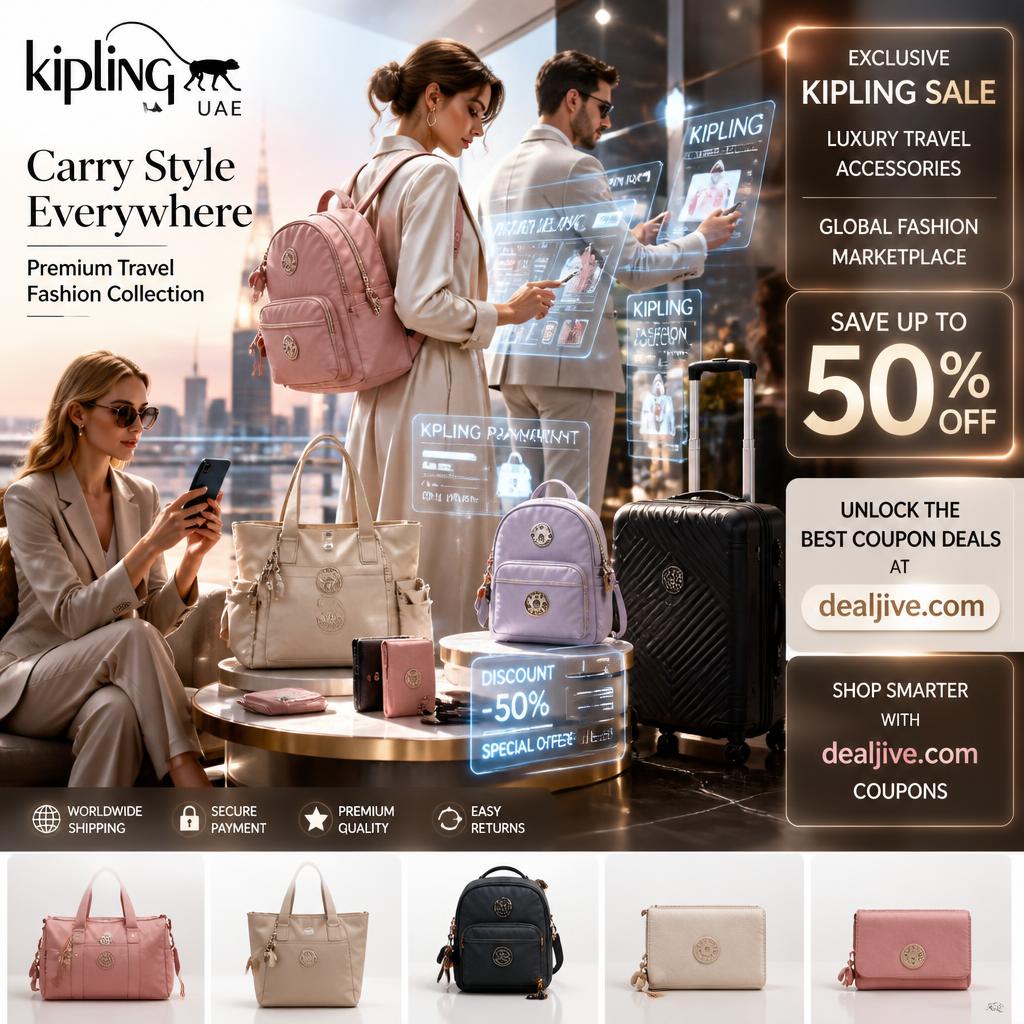 Exclusive Kipling UAE Offers Up To 50% OFF