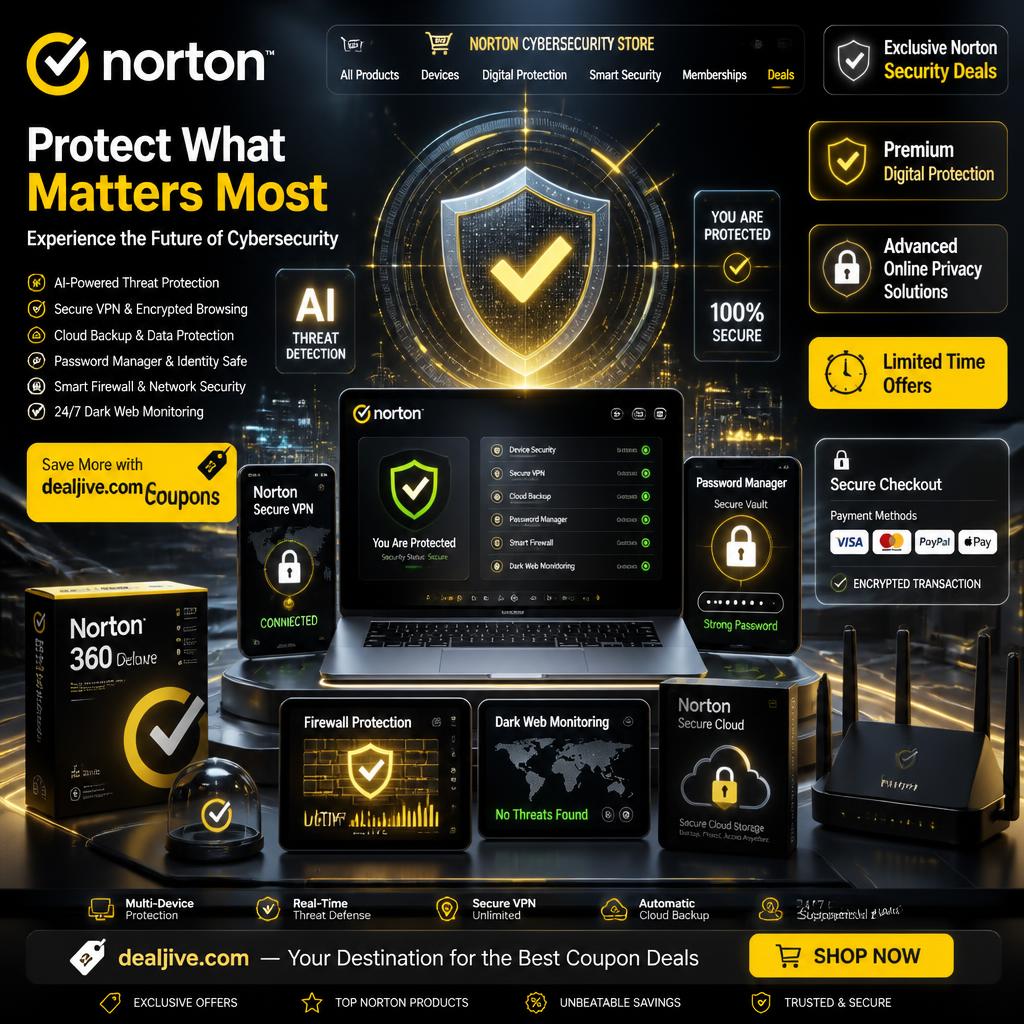 Stay Safe with Exclusive Norton Coupons