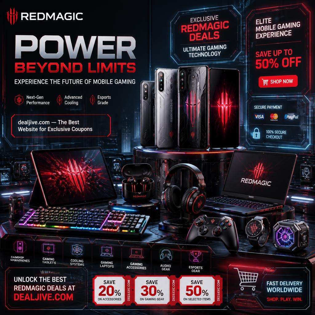 Exclusive REDMAGIC Deals at dealjive