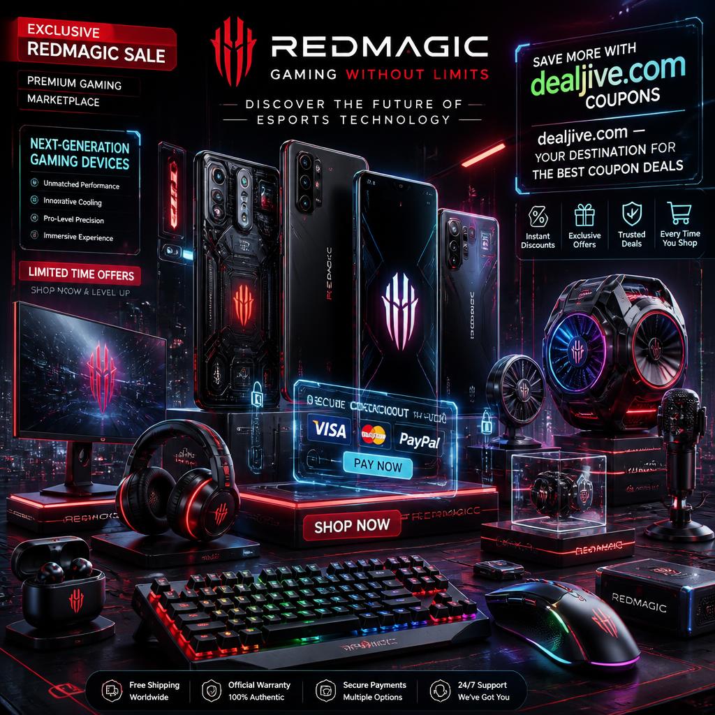 Exclusive REDMAGIC Deals at dealjive