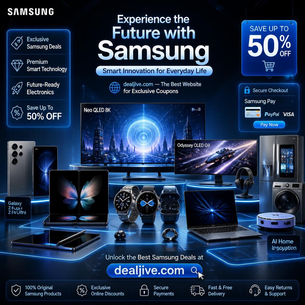 Exclusive Samsung Deals at dealjive