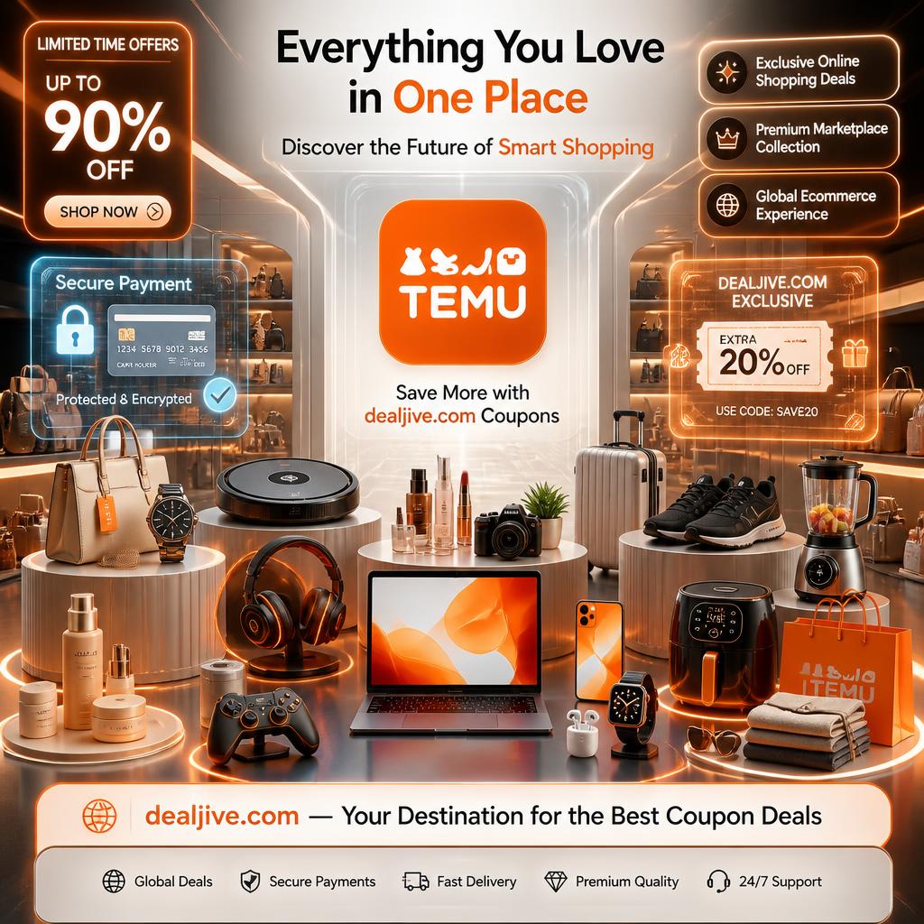 Exclusive Temu Deals at dealjive