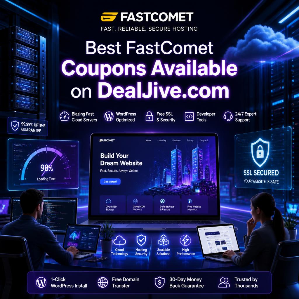 FastComet Hosting Deals & Coupons