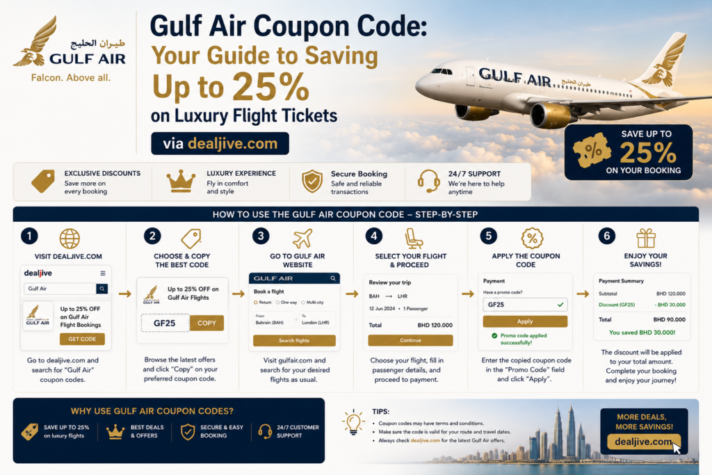 Gulf Air Coupon Code