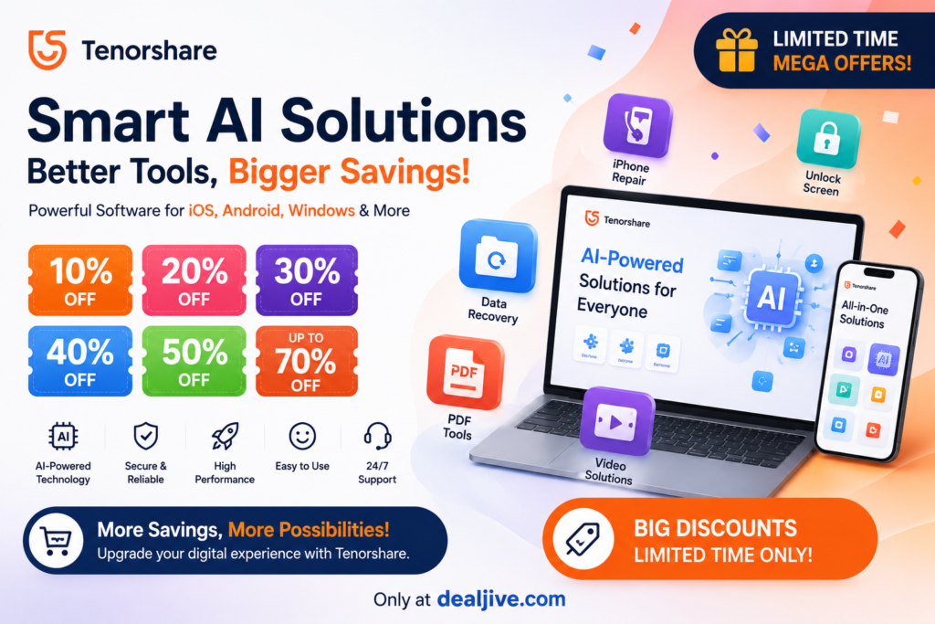Tenorshare Coupon Code