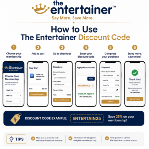How to Use The Entertainer Discount Code