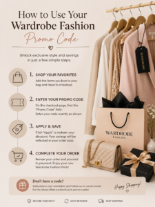 How to Use Your Wardrobe Fashion Promo Code