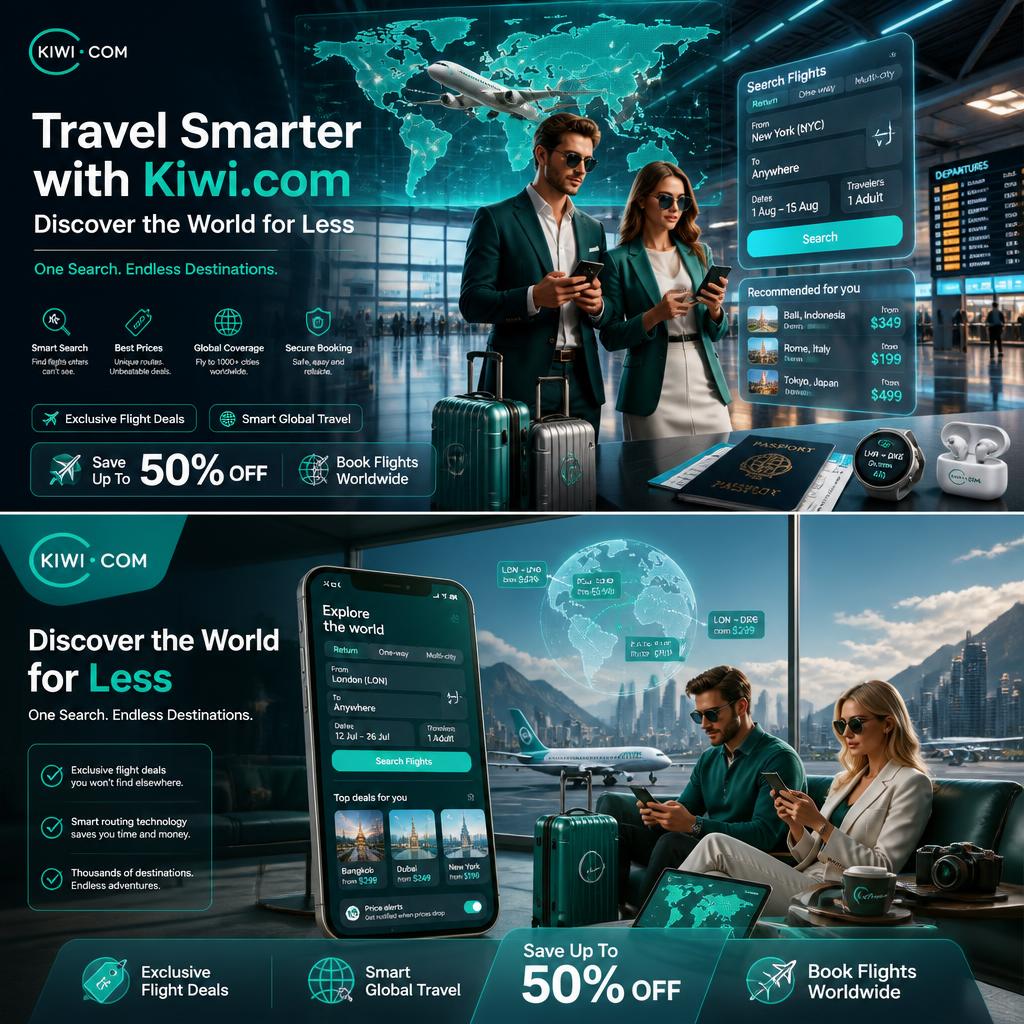 Kiwi promo codes from dealjive