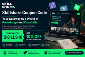 Skillshare Coupon Code Your Gateway 