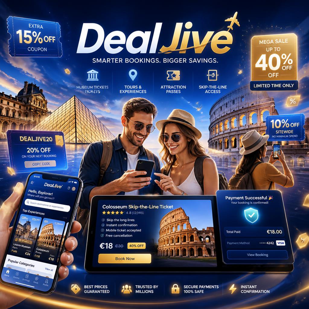 Tiqets Discounts & Attraction Tickets