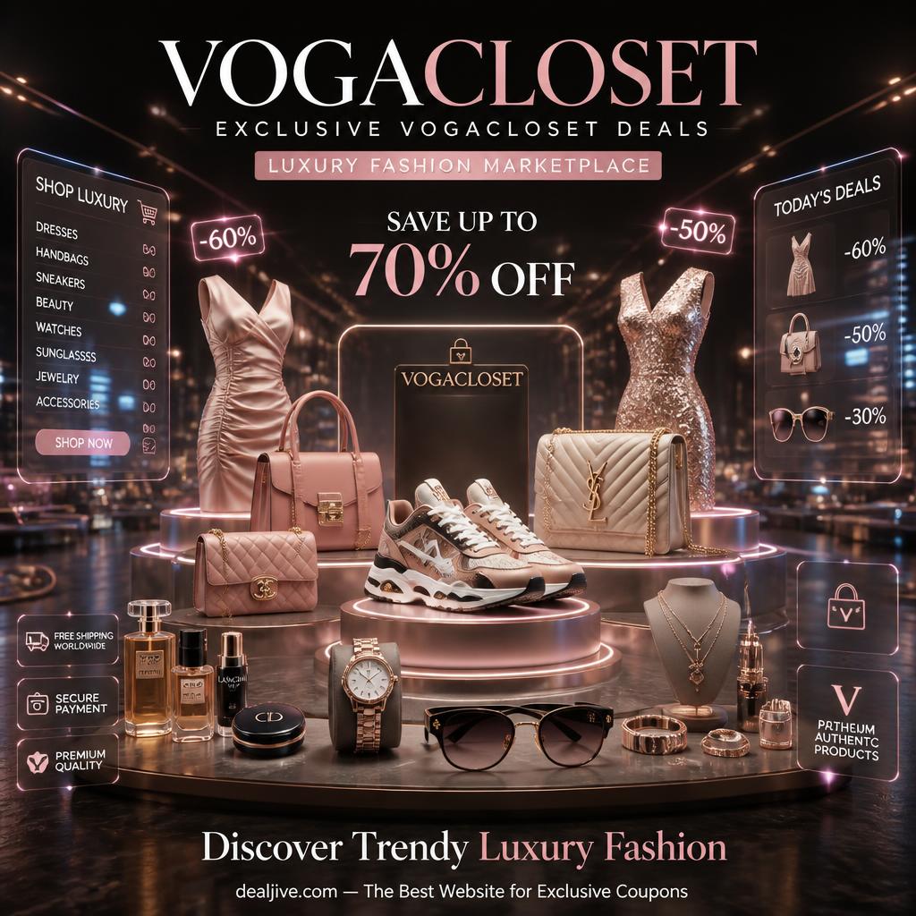 VogaCloset Discount Code