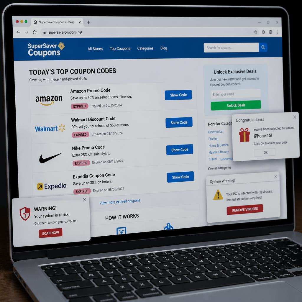 Why Fake Coupon Websites Are Everywhere