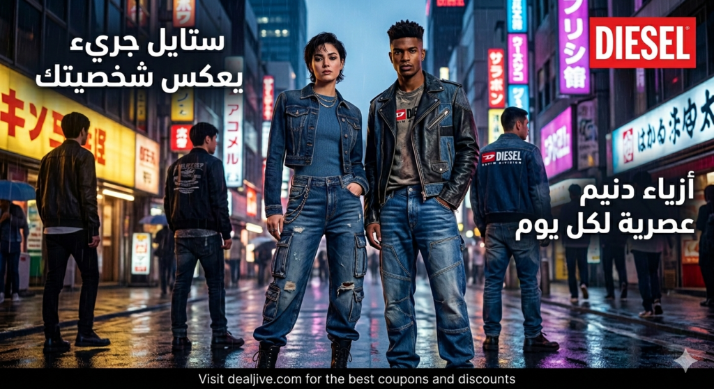 أفضل خصومات Diesel على الملابس العالمية