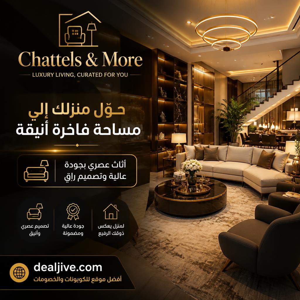 أفضل عروض Chattels and More لتجهيز المنزل العصري