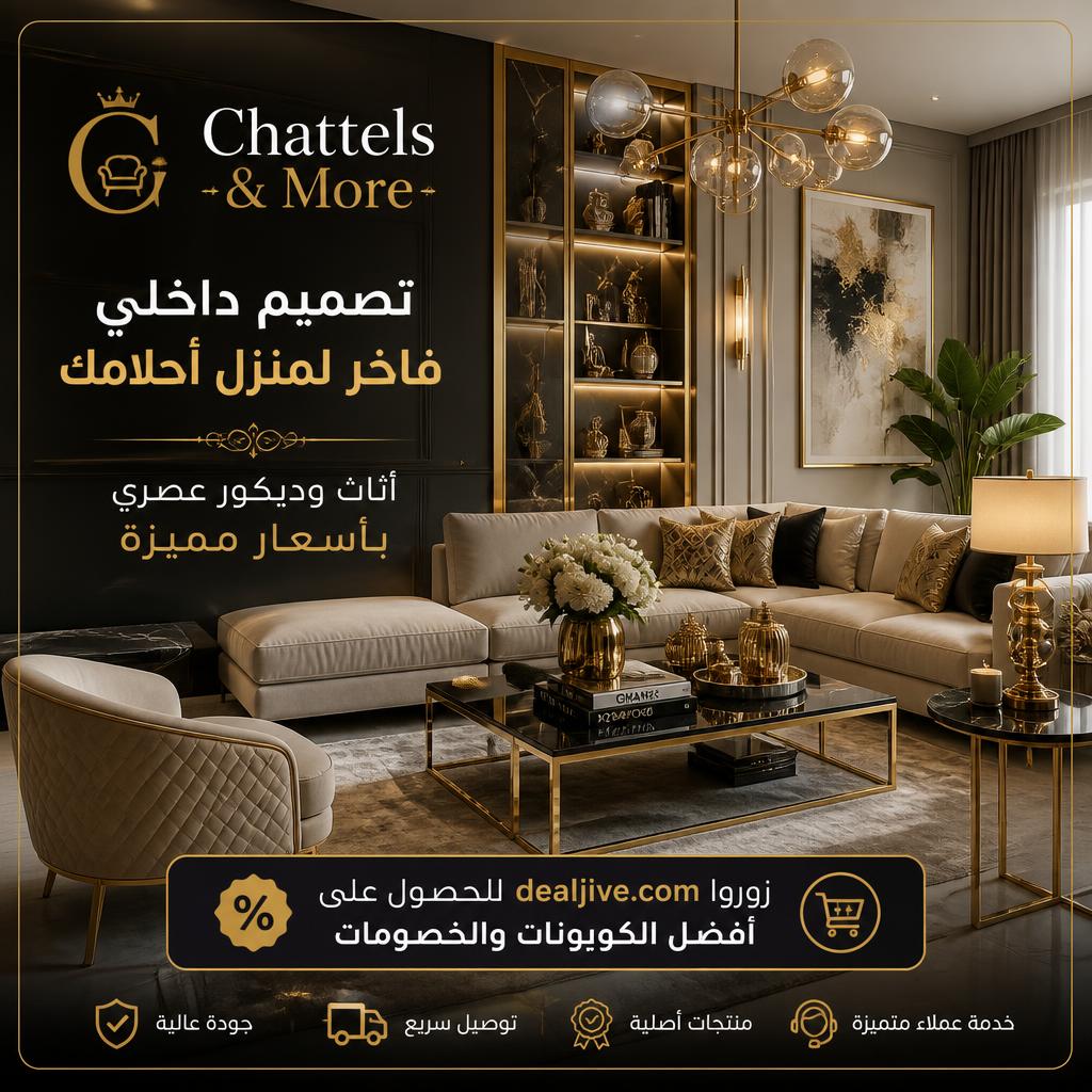 أفضل عروض Chattels and More لتجهيز المنزل العصري