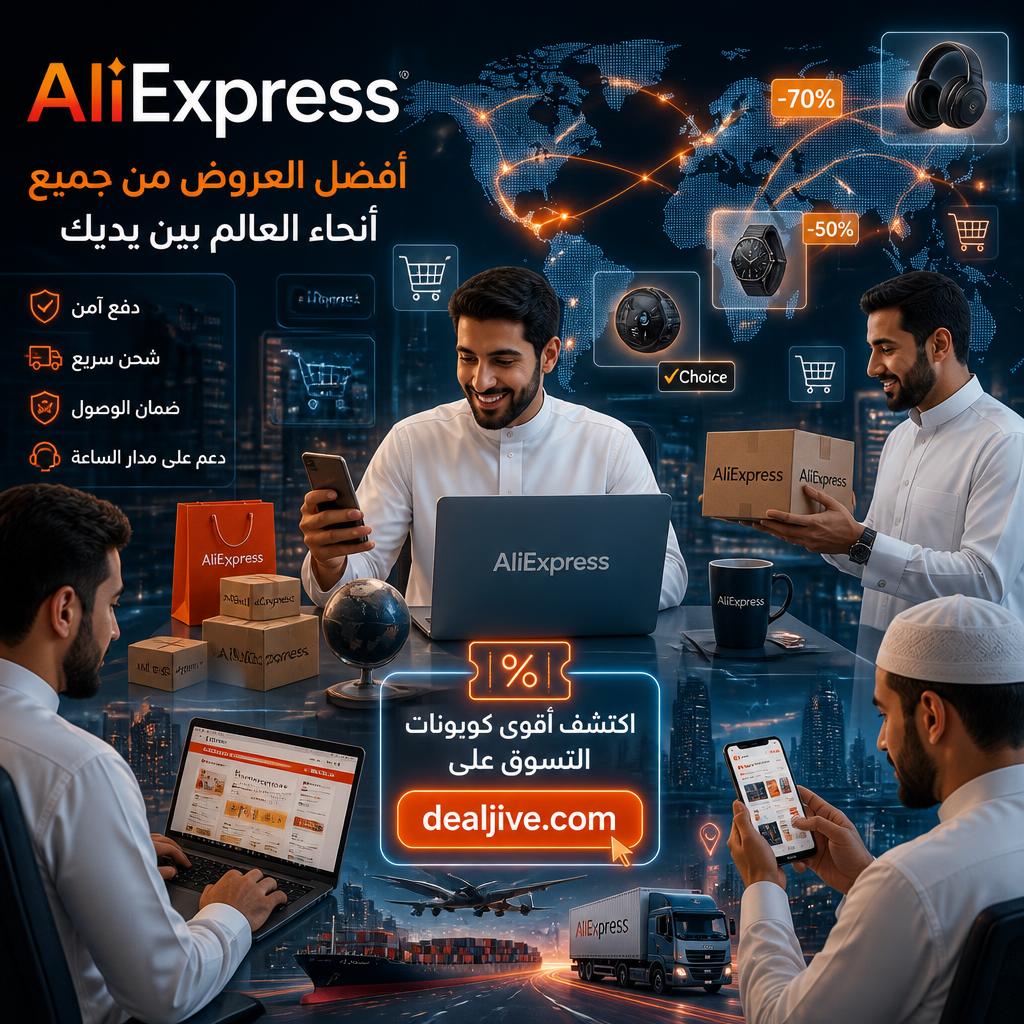 أفضل عروض التسوق من AliExpress