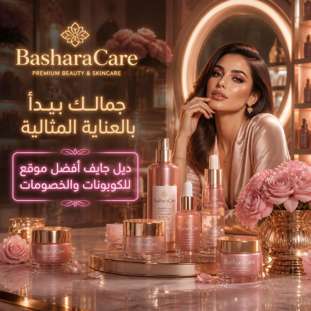 خصومات  على منتجات العناية والجمال BasharaCare