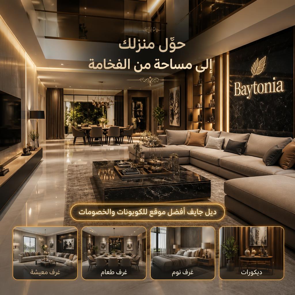 عروض Baytonia للأثاث والديكور