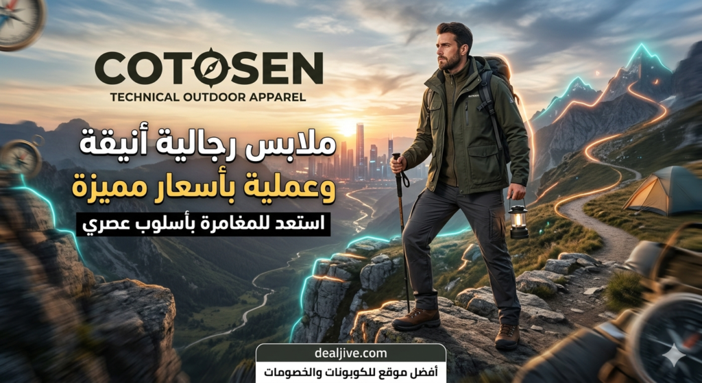 كوبونات Cotosen للملابس الرجالية والأوتدور