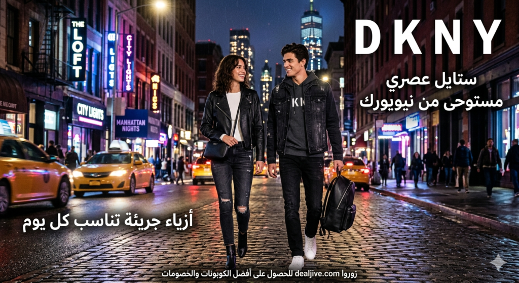 كوبونات DKNY للأزياء العصرية من نيويورك