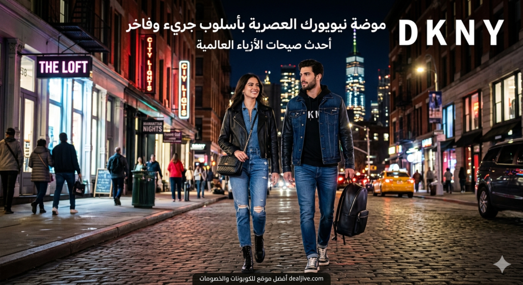 كوبونات DKNY للأزياء العصرية من نيويورك
