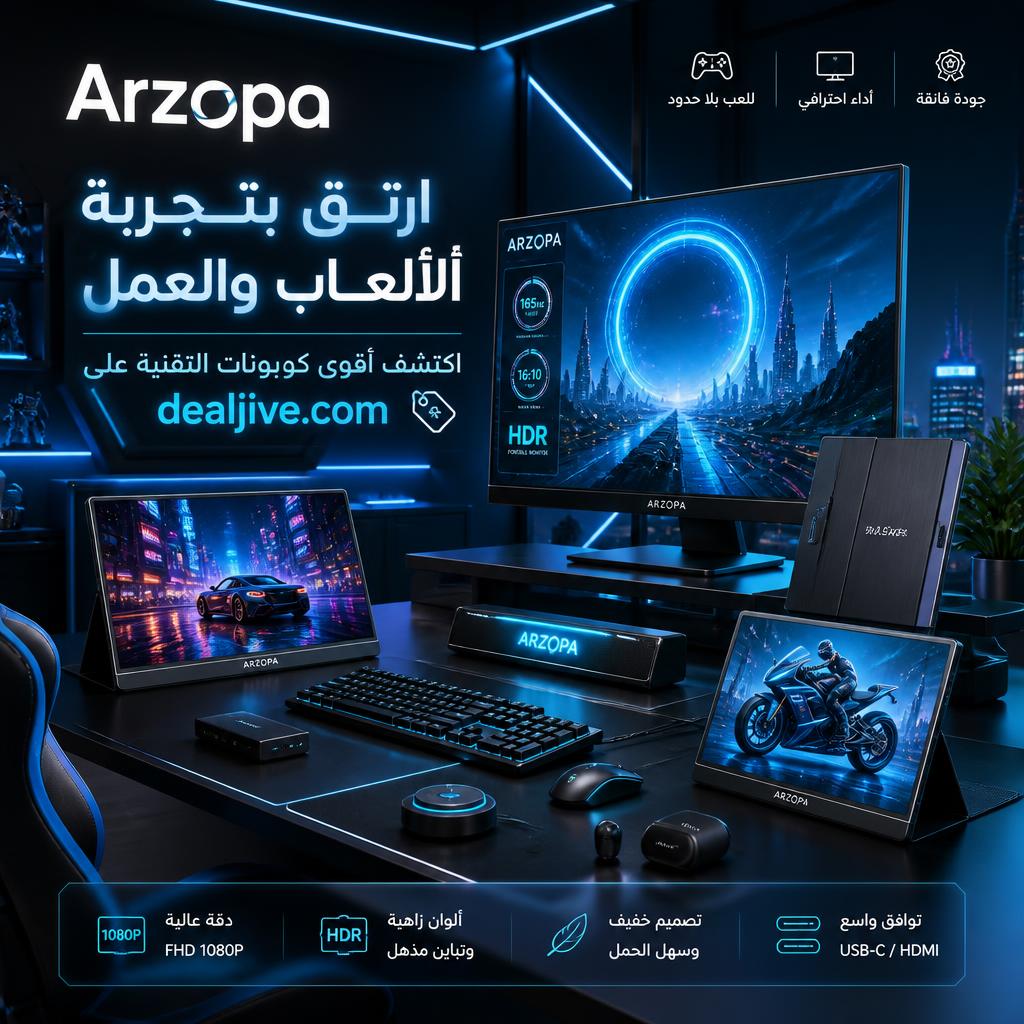 كود خصم Arzopa