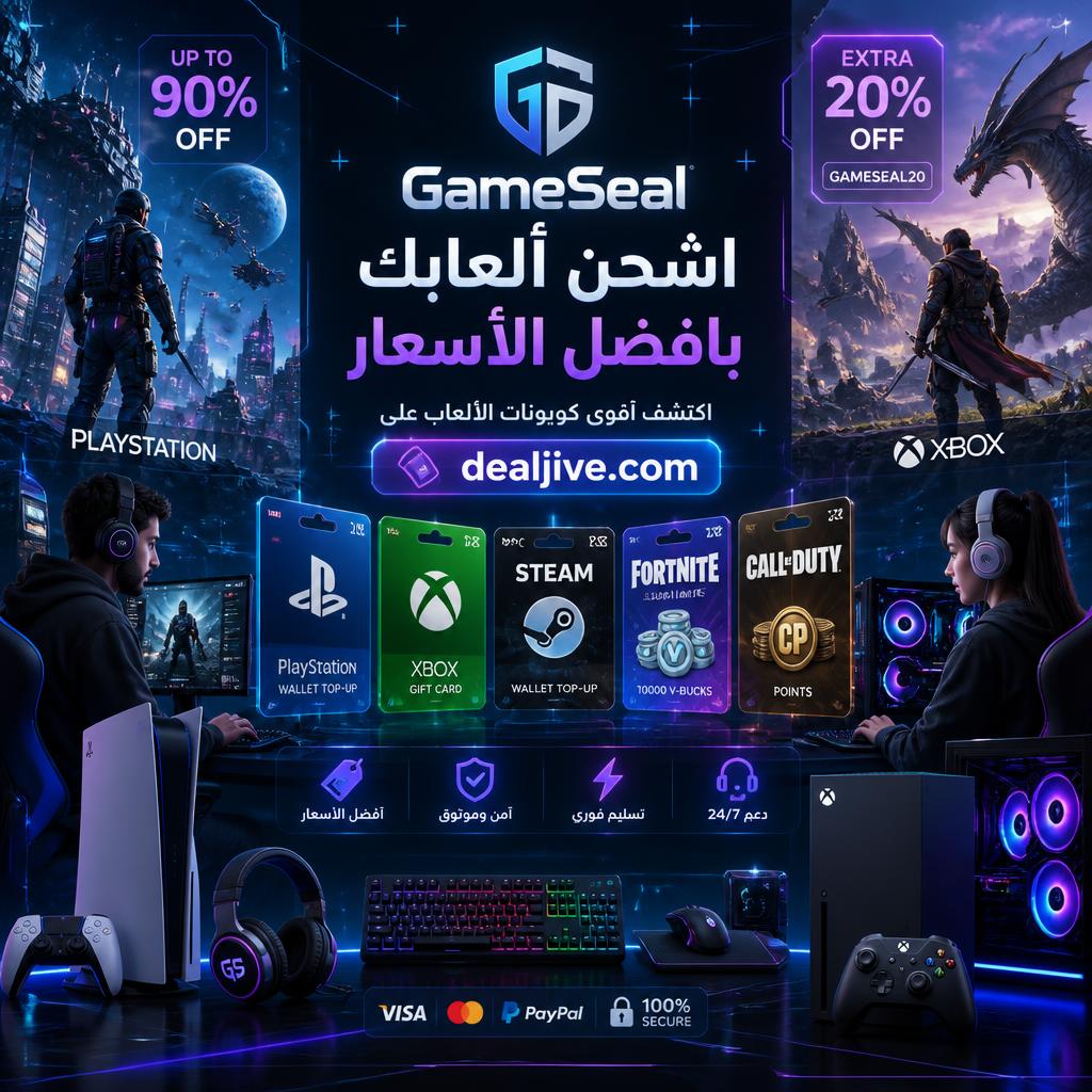 كود خصم Gameseal