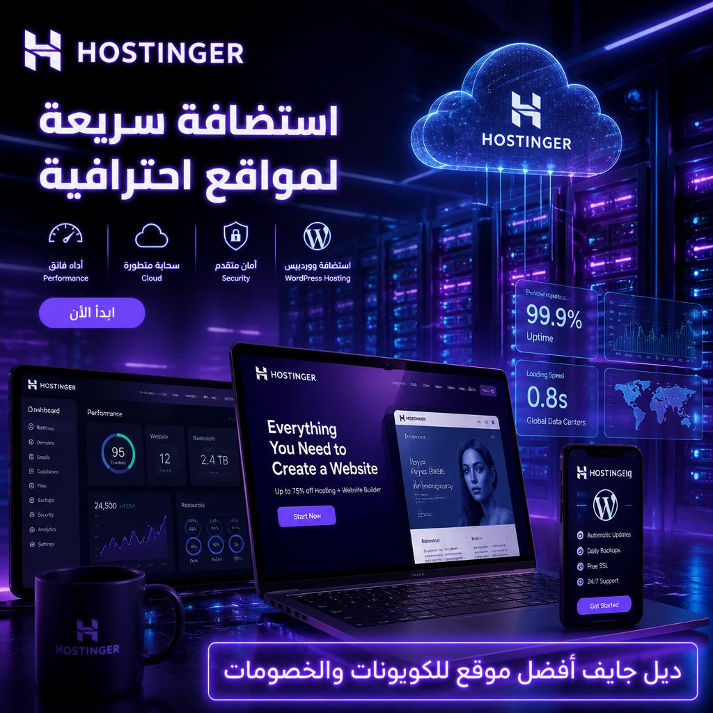 كود خصم Hostinger