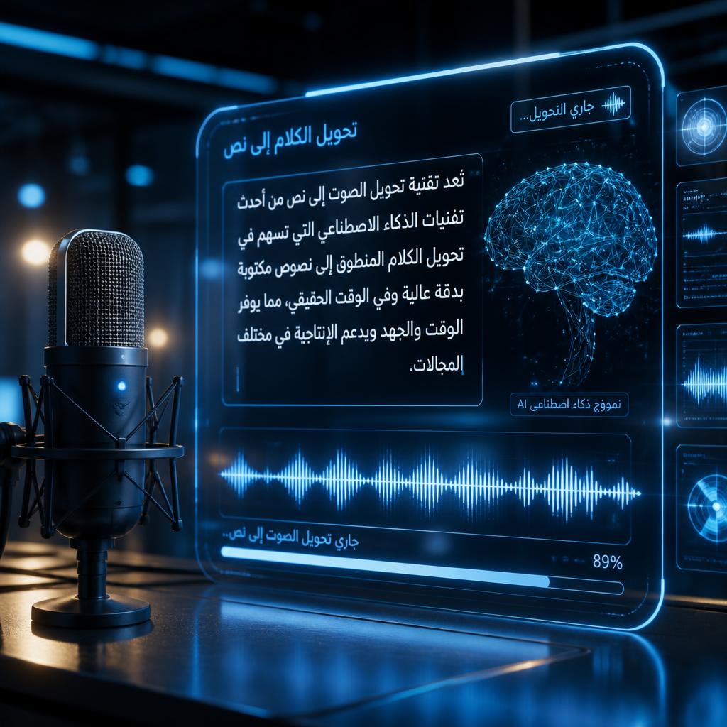 أفضل موقع تفريغ الصوت وتحويله إلى نص تلقائي للمحتوى 